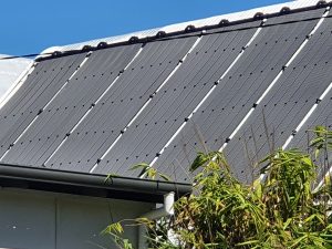 Rhino solar pool heating at Marcus Beach