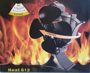 Solazone Swing Wood Stove Fan