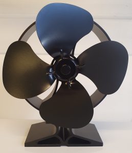 Solazone Wood Stove Fan front view