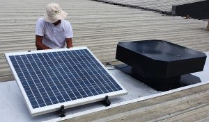 Windstorm Industrial Solar Roof Ventilator