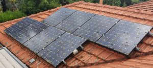 Dirty solar panels need cleaning