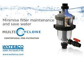 Multicyclone pool filter