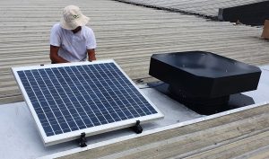 Solazone SC120 solar roof ventilator
