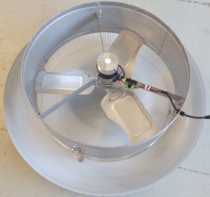 Solarwhiz 155w roof ventilator underside