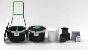 nature-loo-alectura-premium-with mixer and trolley